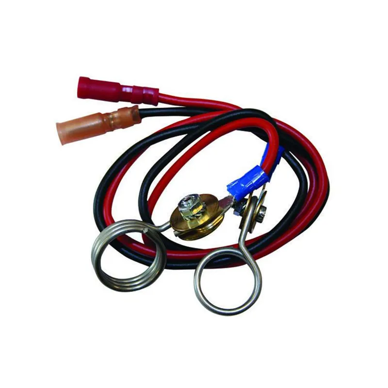 Agrifence 9 12v Battery Leads Spring Clip Connection  H4938 