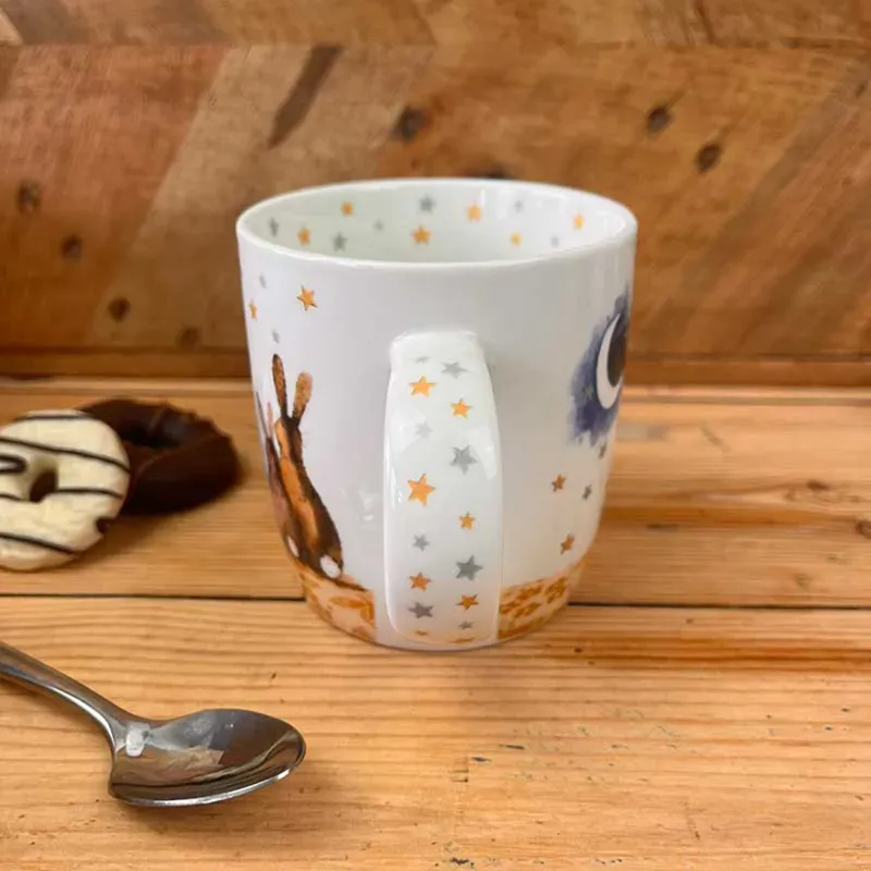 Alex Clark Moon Mug in White-1