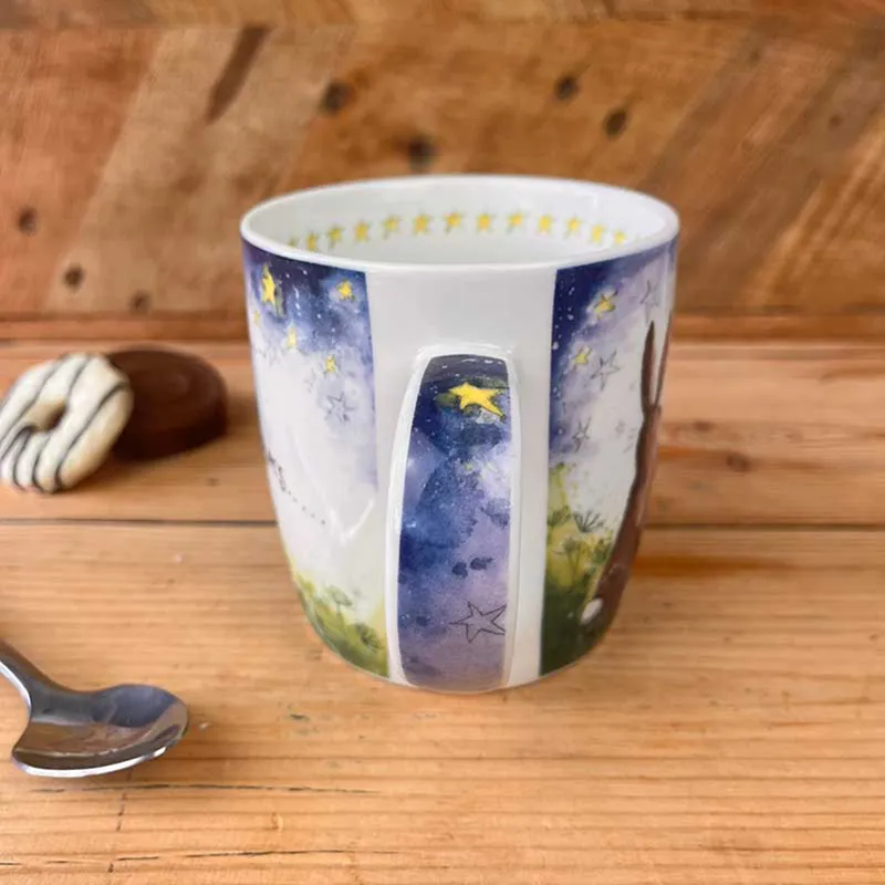 Alex Clark Stars Mug in Blue-1