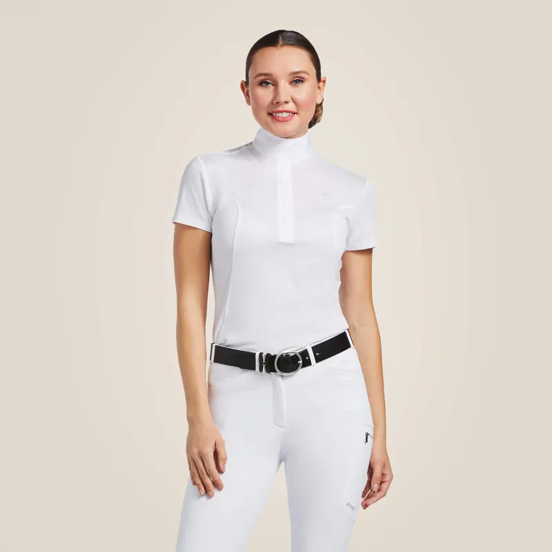 Ariat Aptos Girls Show Shirt in White