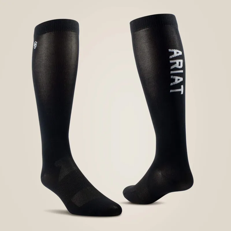 Ariat AriatTek Essential Socks in Black-1