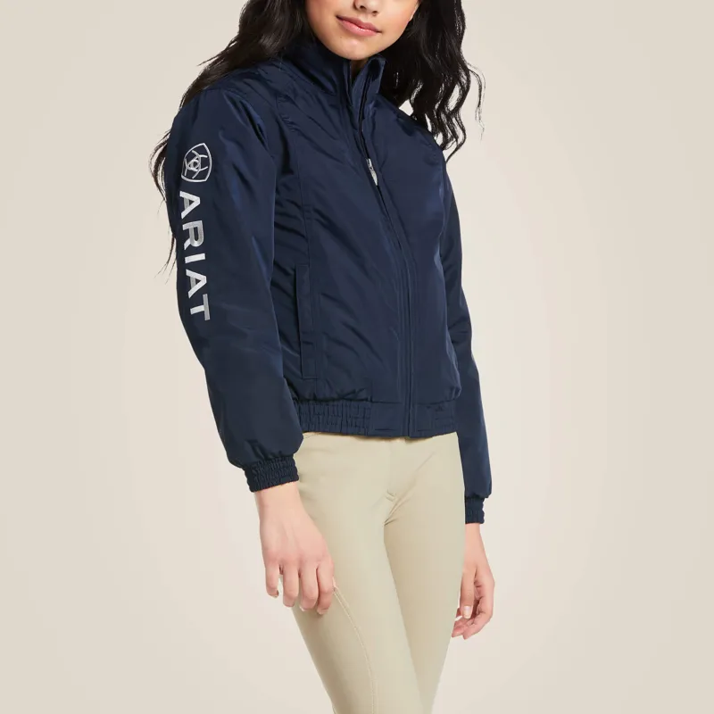 Ariat Junior Stable Insulated Jacket in Navy