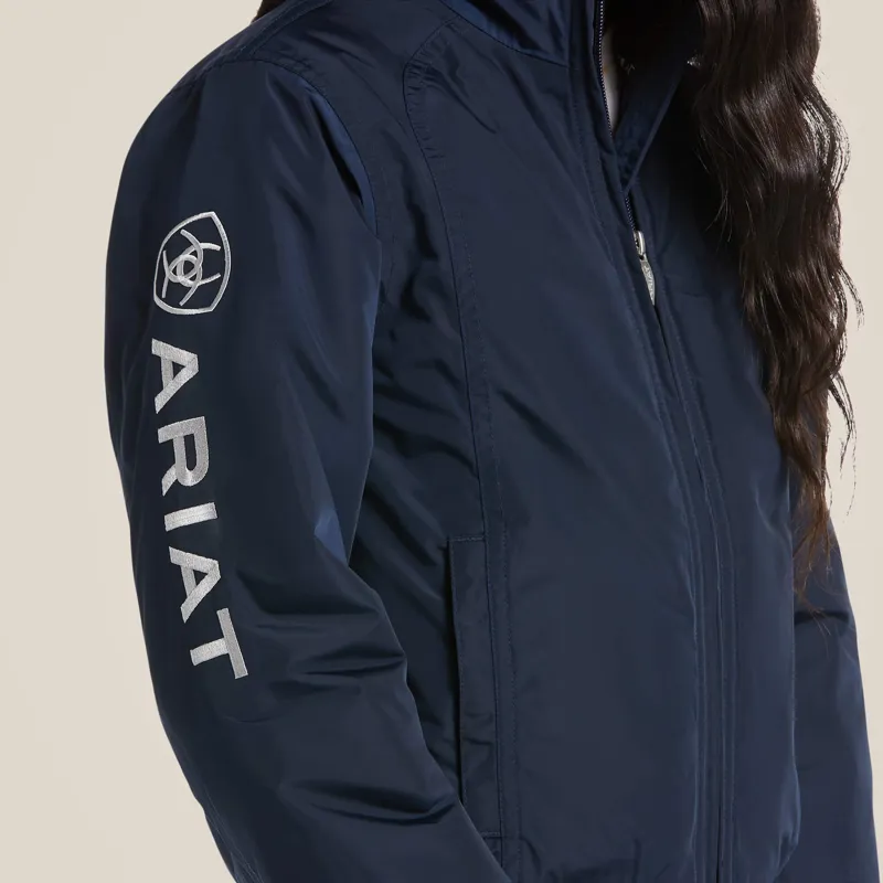 Ariat Junior Stable Insulated Jacket in Navy-2