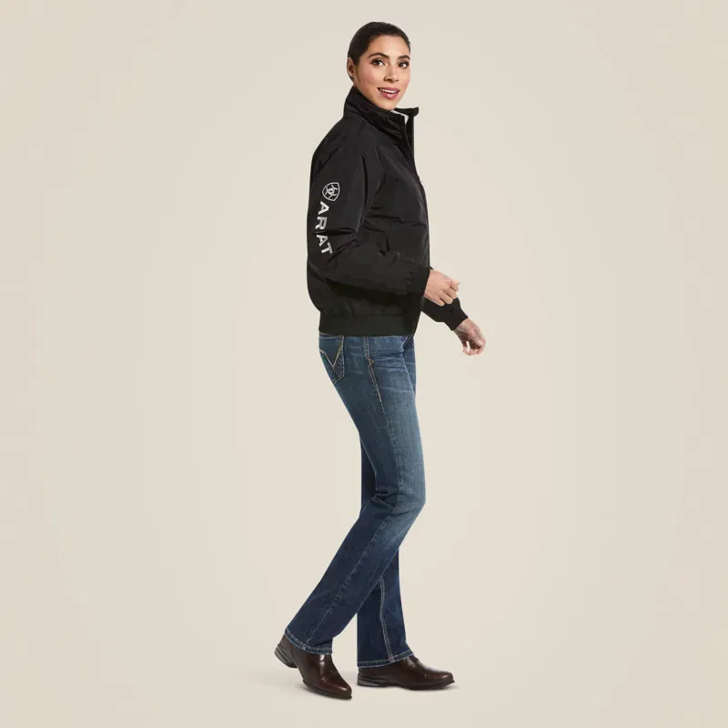 Ariat Ladies Stable Jacket in Black-1