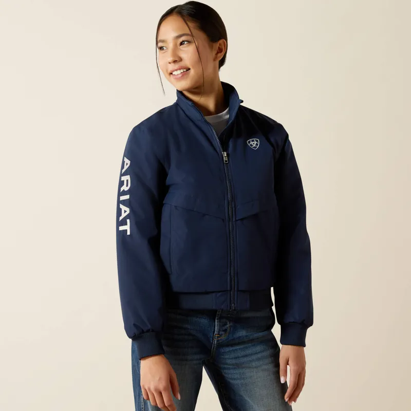 Ariat Youth Stable 2.0 Jacket in Navy-1
