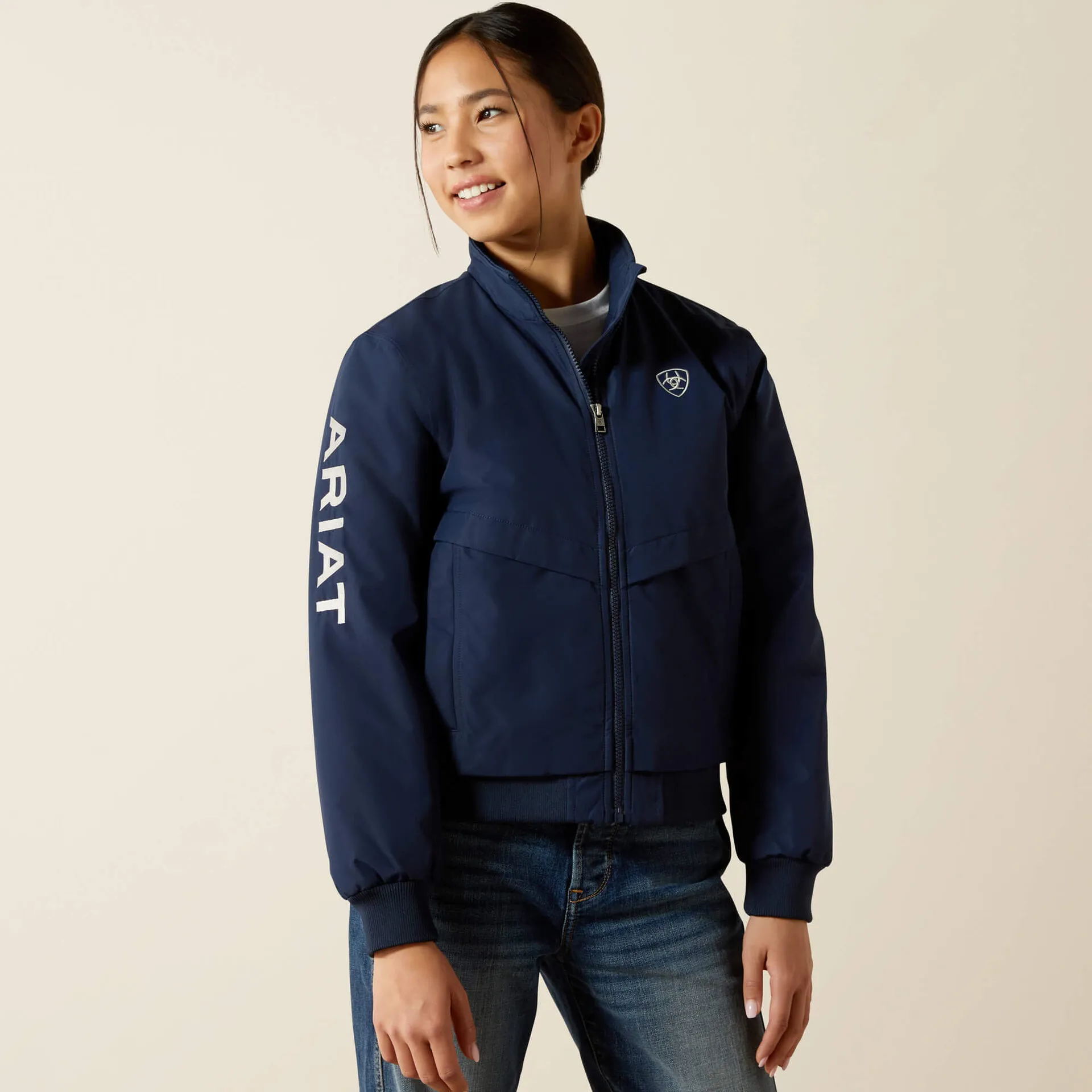 Ariat Youth Stable Jacket in Navy
