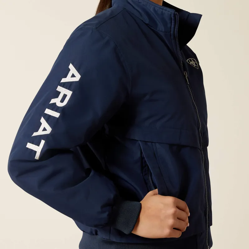 Ariat Youth Stable 2.0 Jacket in Navy-3