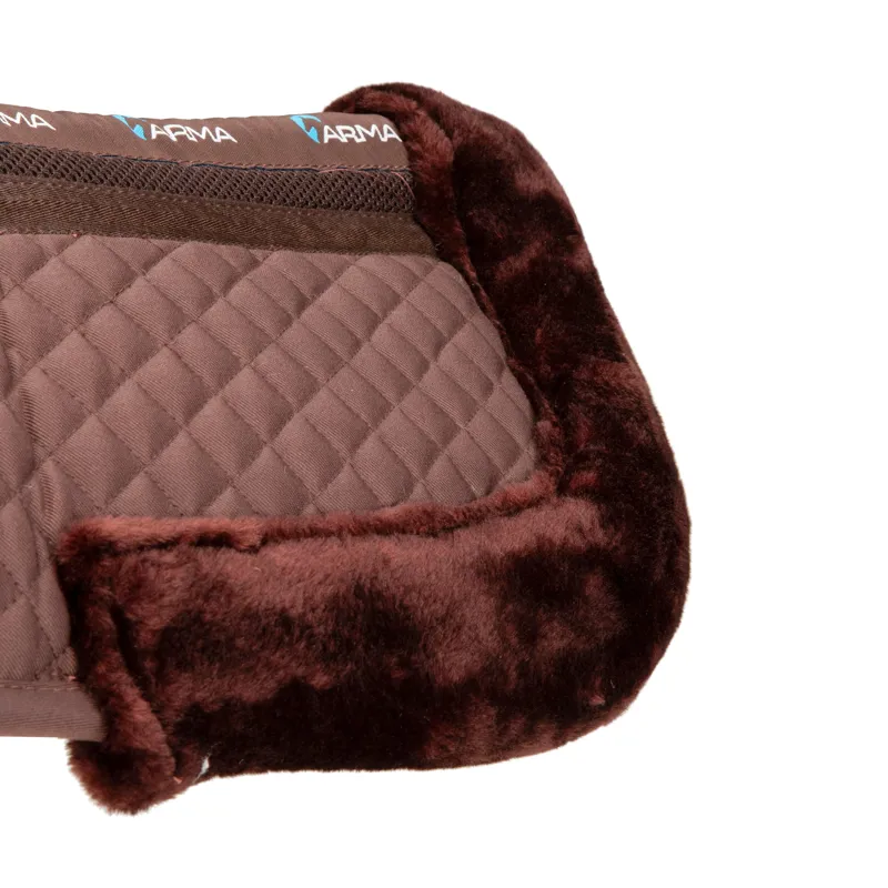 ARMA Fully Lined Half Pad in Brown-2