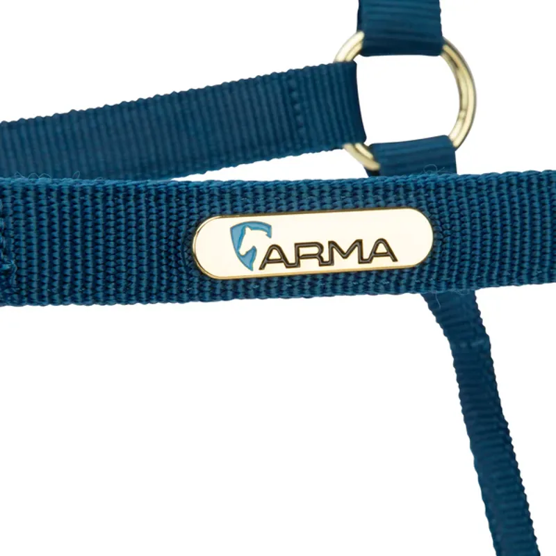 Arma Topaz Nylon Headcollar in Navy-2