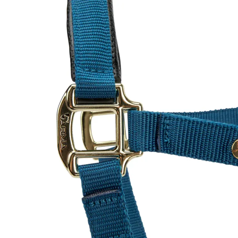 Arma Topaz Nylon Headcollar in Navy-5