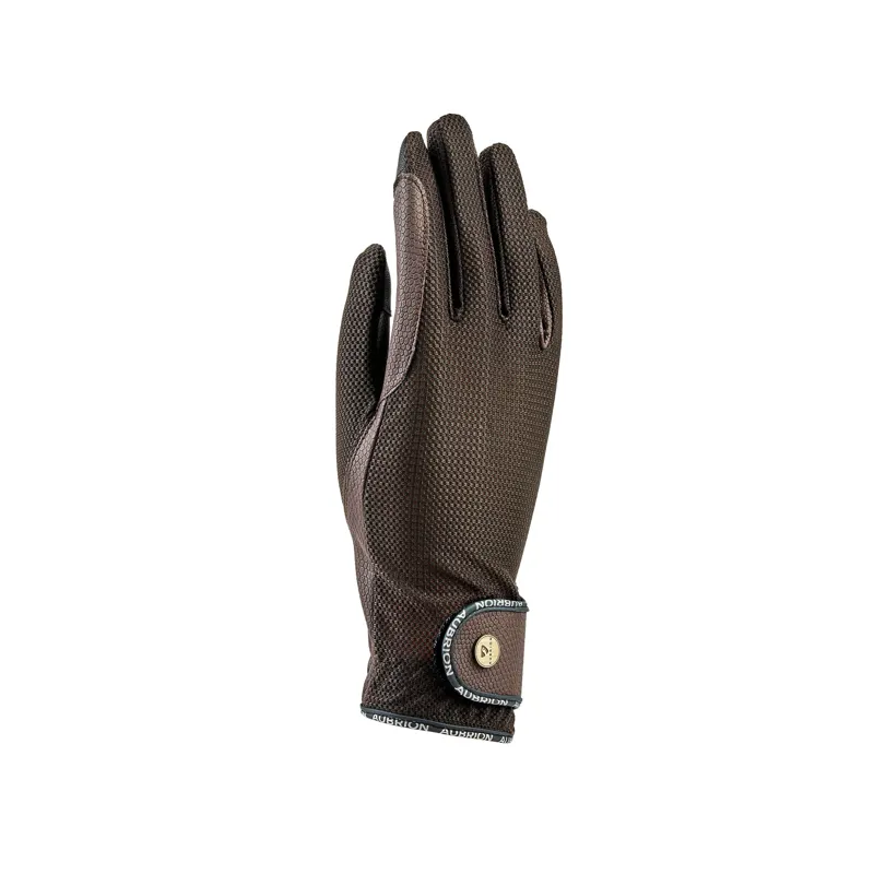 Aubrion Aero FlexFit Riding Gloves in Brown