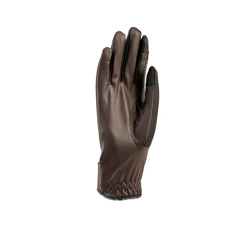 Aubrion Aero FlexFit Riding Gloves in Brown-1