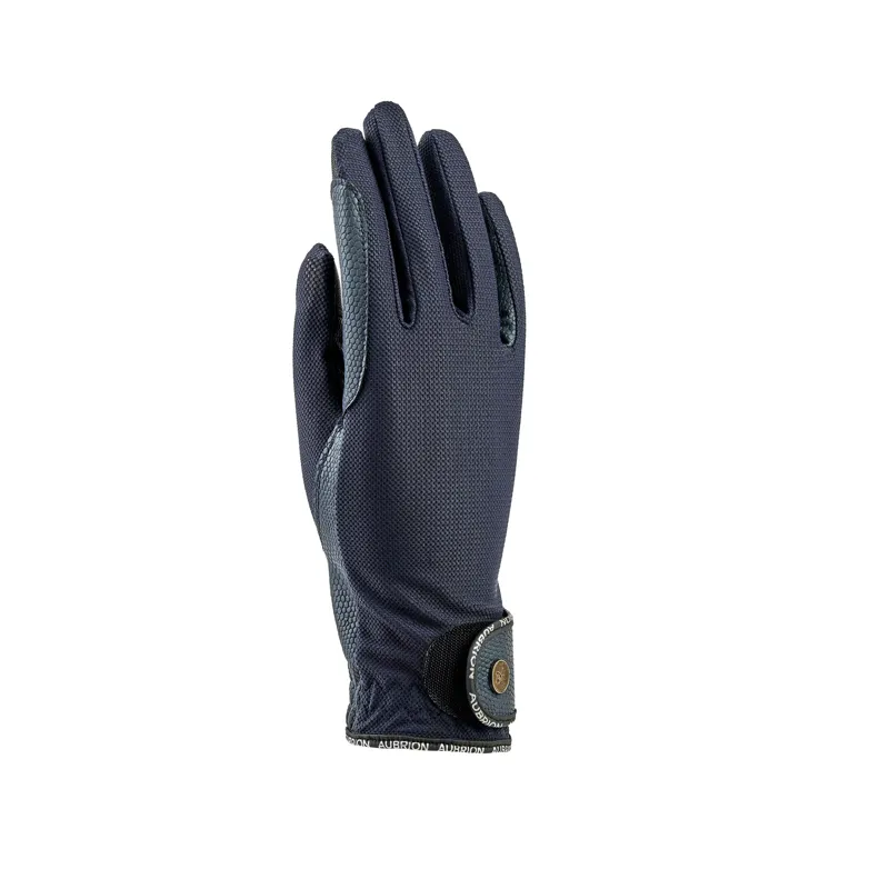 Aubrion Aero Flexfit Riding Gloves in Navy-1