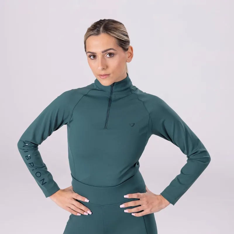 Aubrion Eltar Base Layer in Green-4