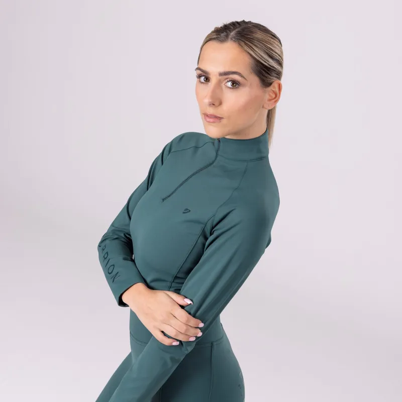 Aubrion Eltar Base Layer in Green-6