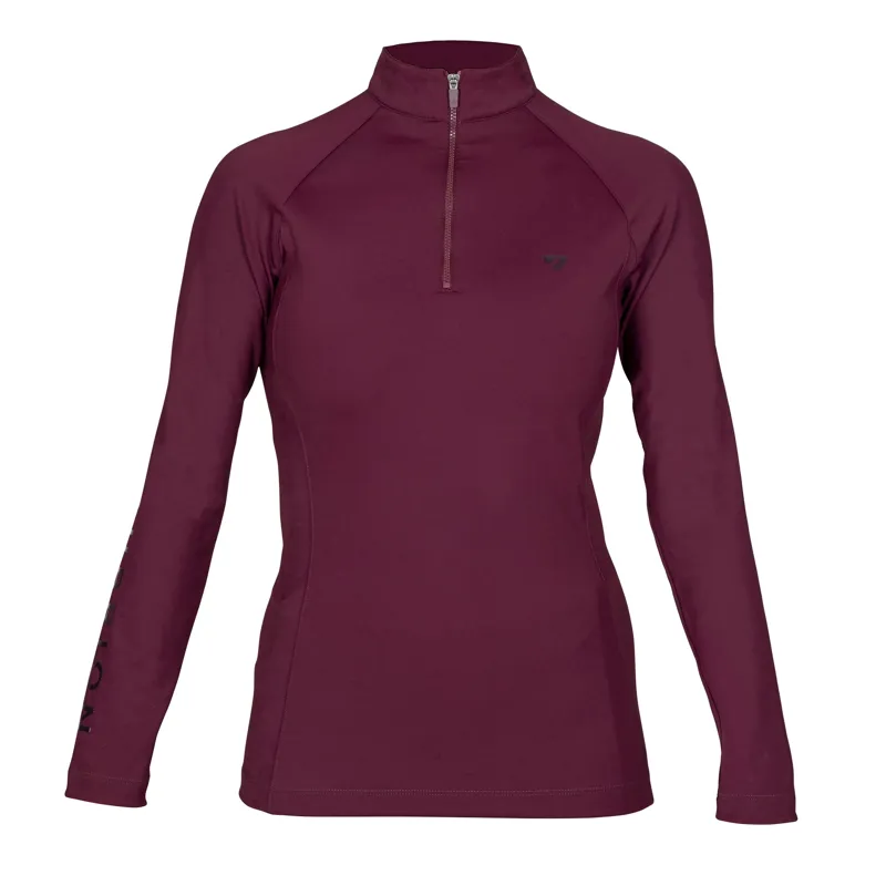 Aubrion Eltar Base Layer Young Rider in Black Cherry