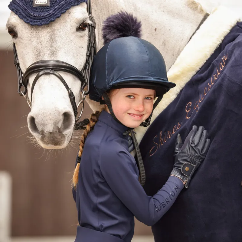 Aubrion Eltar Base Layer Young Rider in Navy-1