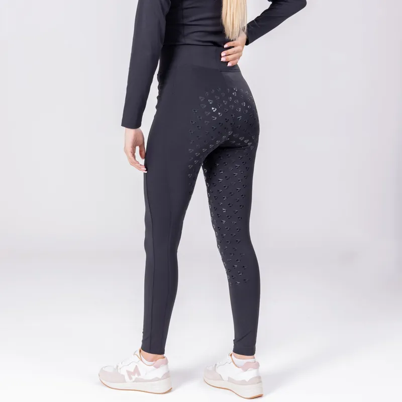 Aubrion Eltar Riding Tights in Black-2