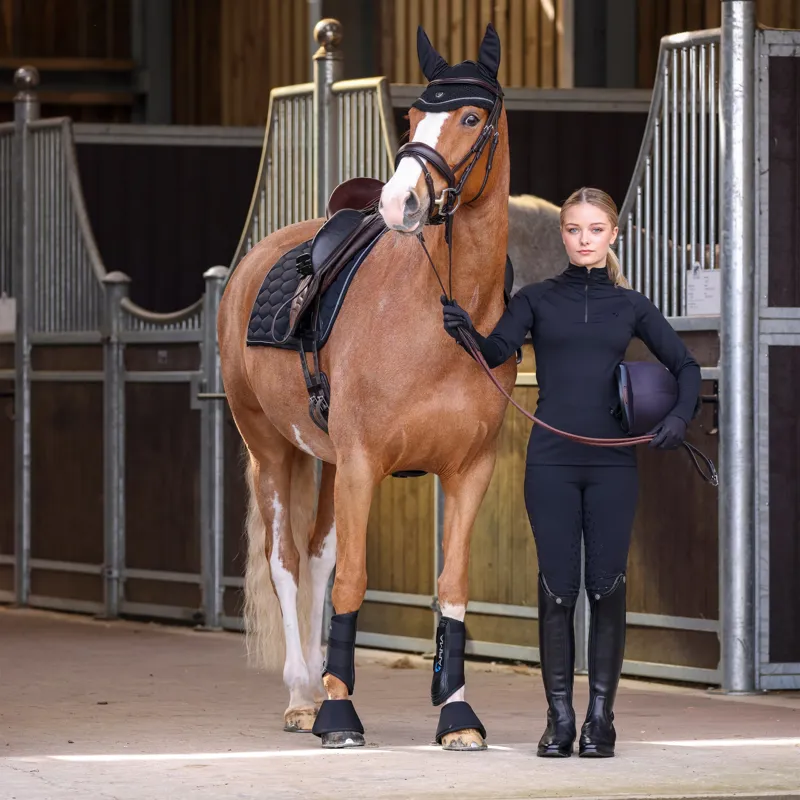 Aubrion Eltar Riding Tights in Black-4