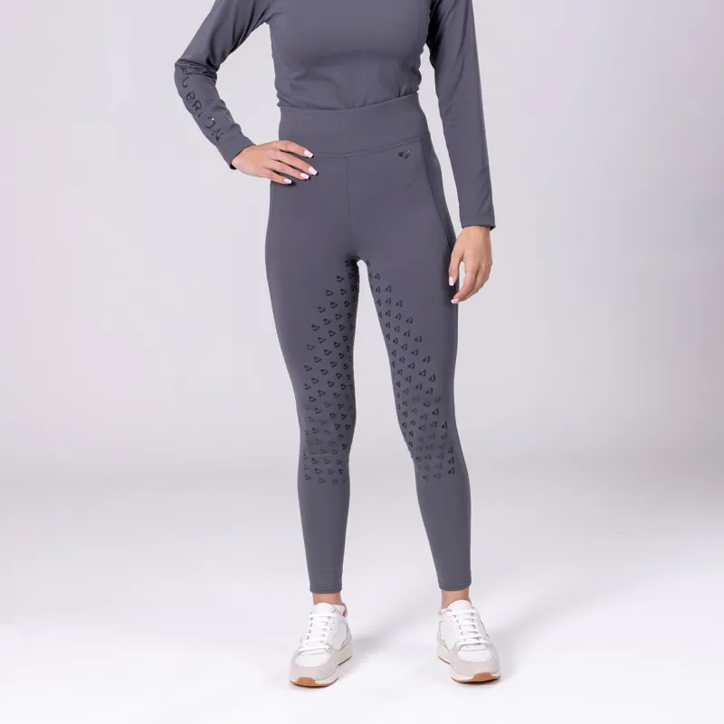 Aubrion Eltar Riding Tights in Grey-1