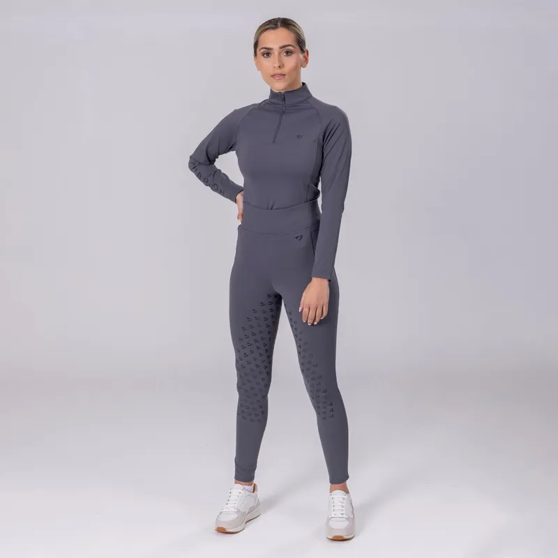 Aubrion Eltar Riding Tights in Grey-3