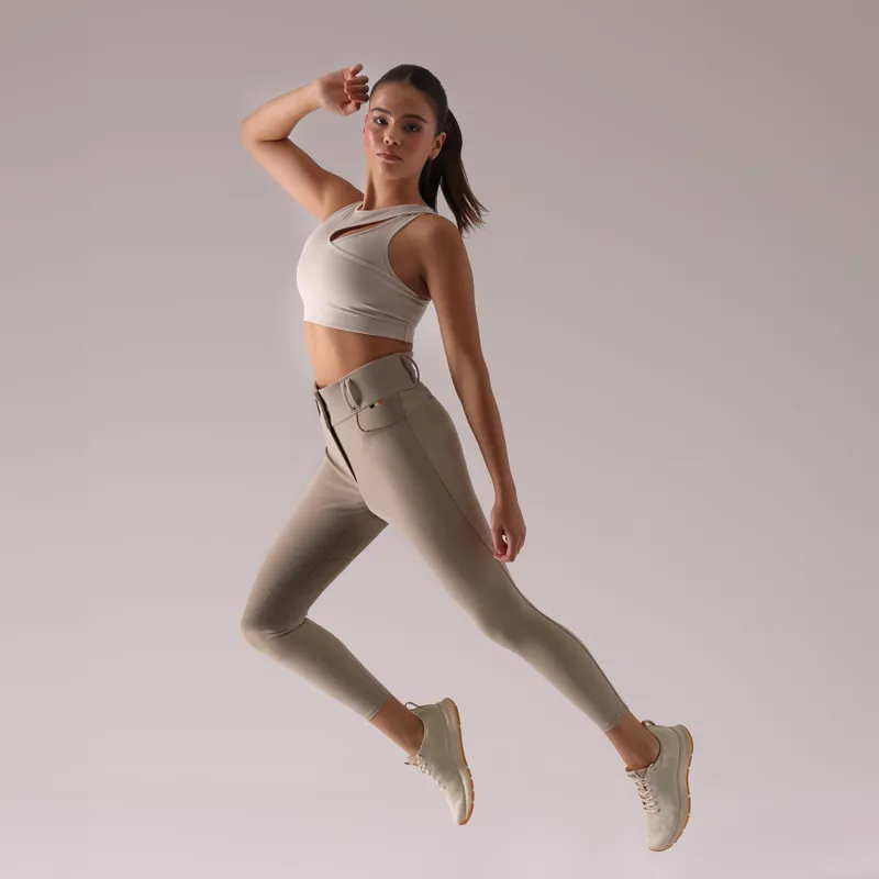 Aubrion Optima Pro Breeches in Beige-4