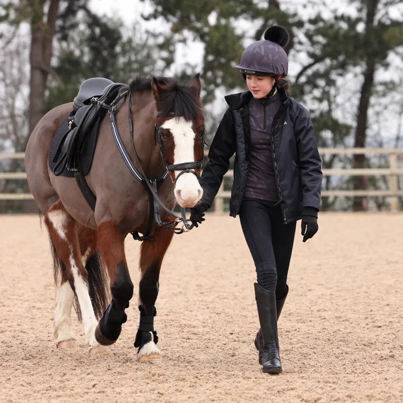 Aubrion React Winter Base Layer Young Rider in Shadow-4