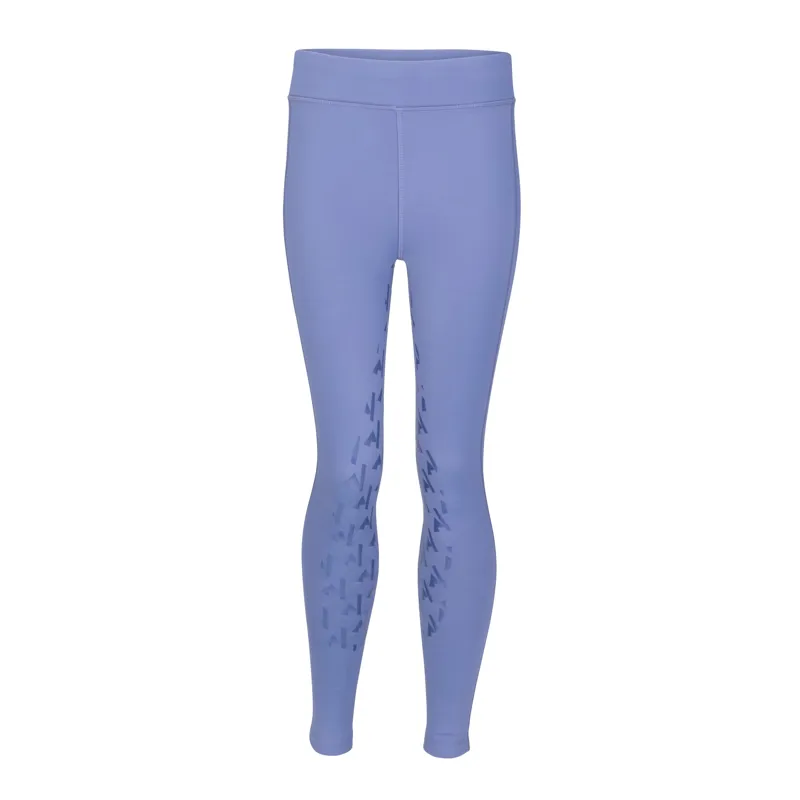 Aubrion React Winter Riding Tights Young Rider in Blue-1