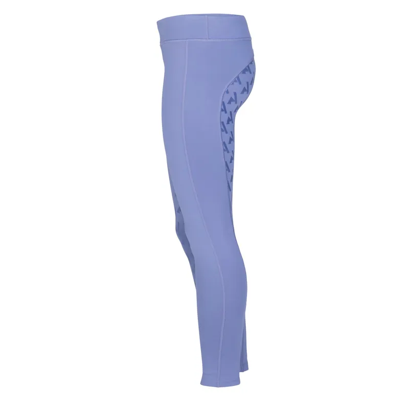 Aubrion React Winter Riding Tights Young Rider in Blue-3