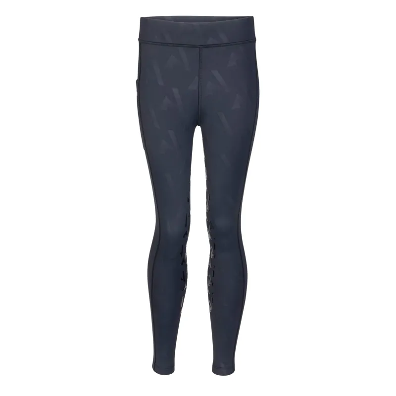 Aubrion React Winter Riding Tights Young Rider in Shadow -1