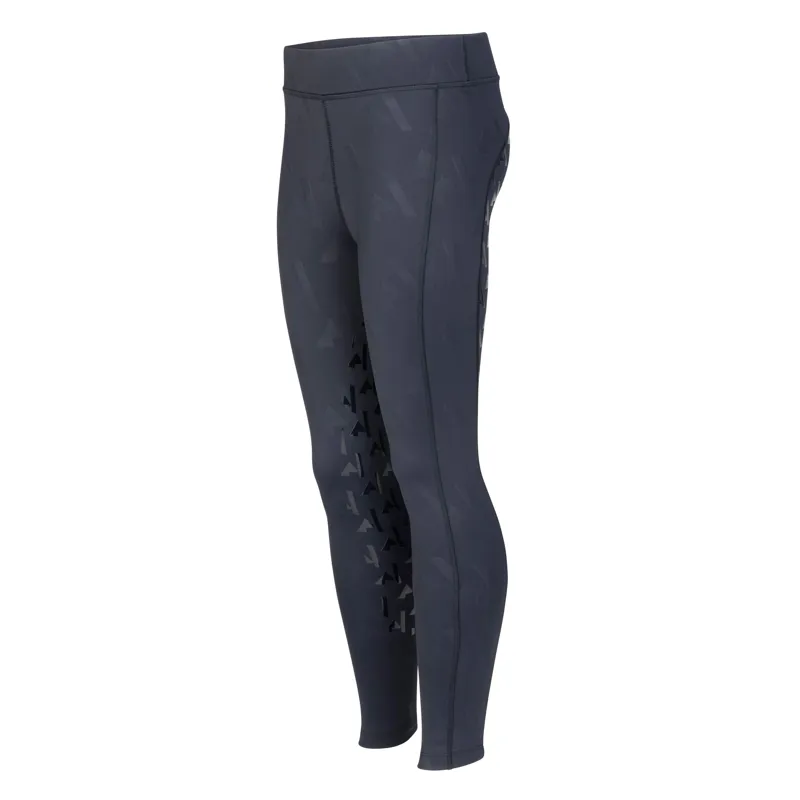 Aubrion React Winter Riding Tights Young Rider in Shadow -4