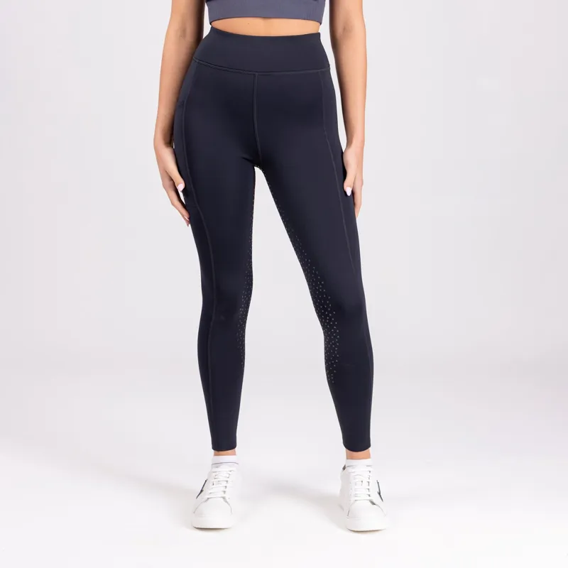 Aubrion Shield Winter Tights in Charcoal