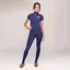 Aubrion Team Riding Tights in Midnight