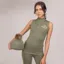 Aubrion Team Sleeveless Base Layer in Moss