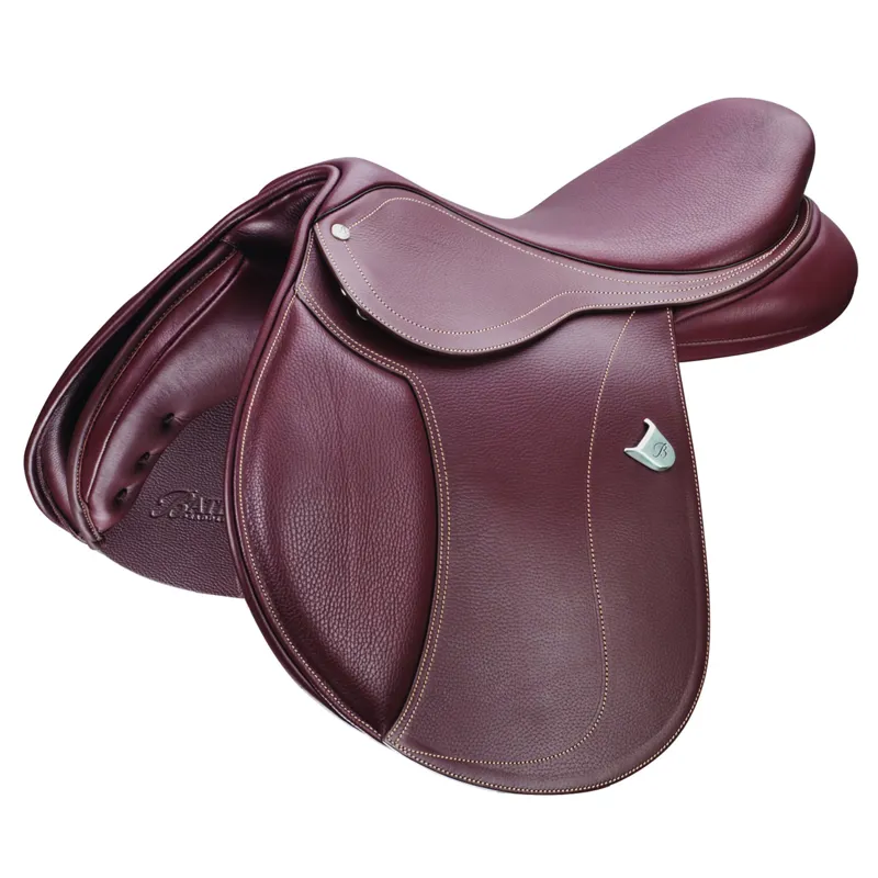 Bates Saddles Hunter Jumper Saddle with Cair in Havana Brown