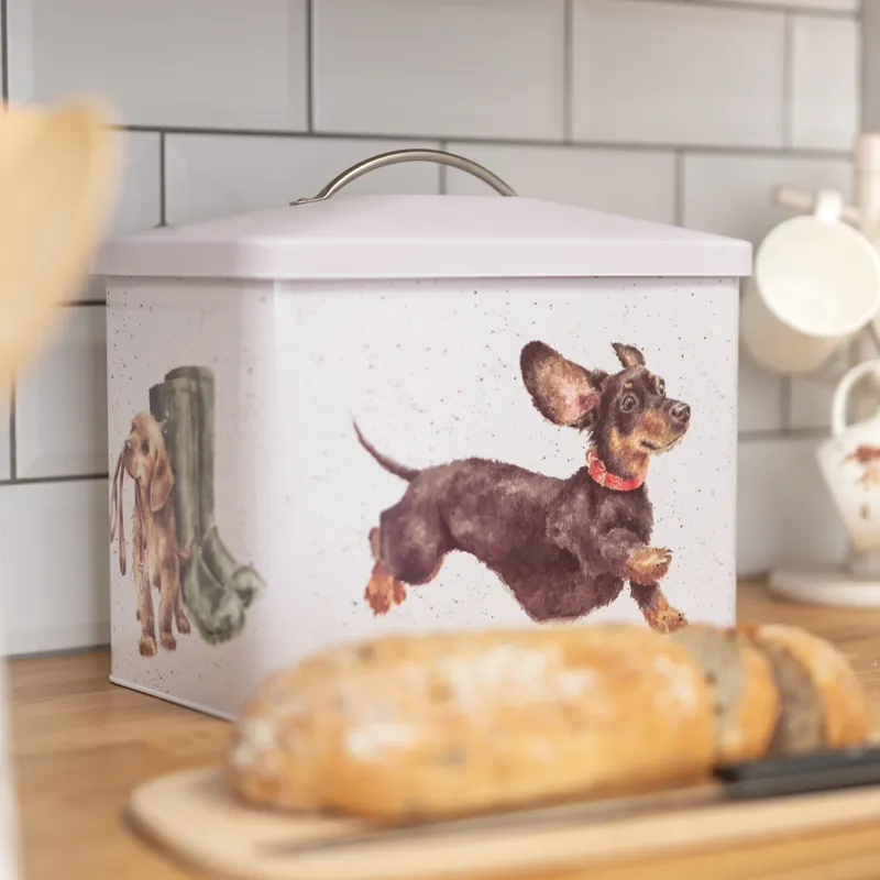 Wrendale Designs Bread Bin with Mushroom Lid