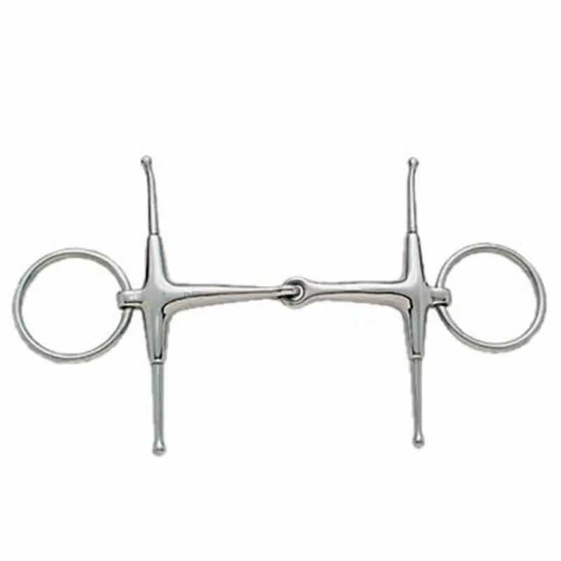 Buckley Bits Fulmer Snaffle Bit in Silver