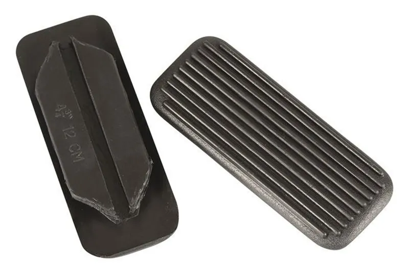 Buckley Bits Rubber Stirrup Treads in Black