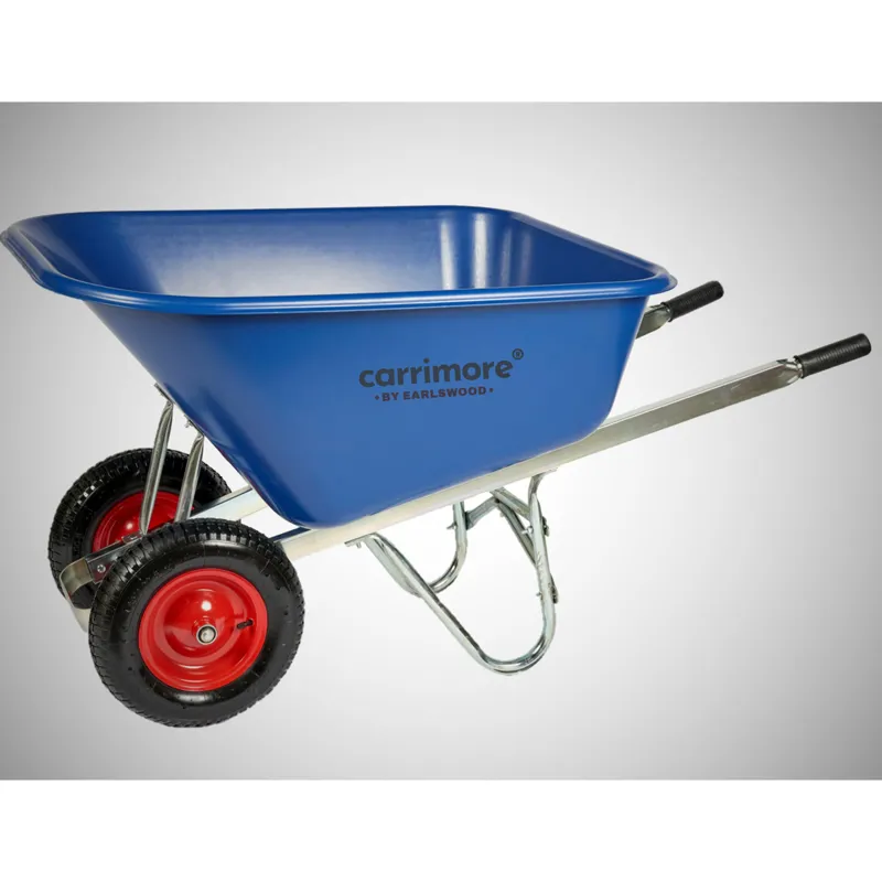 Carrimore Twin Wheel Stable Barrow 200L