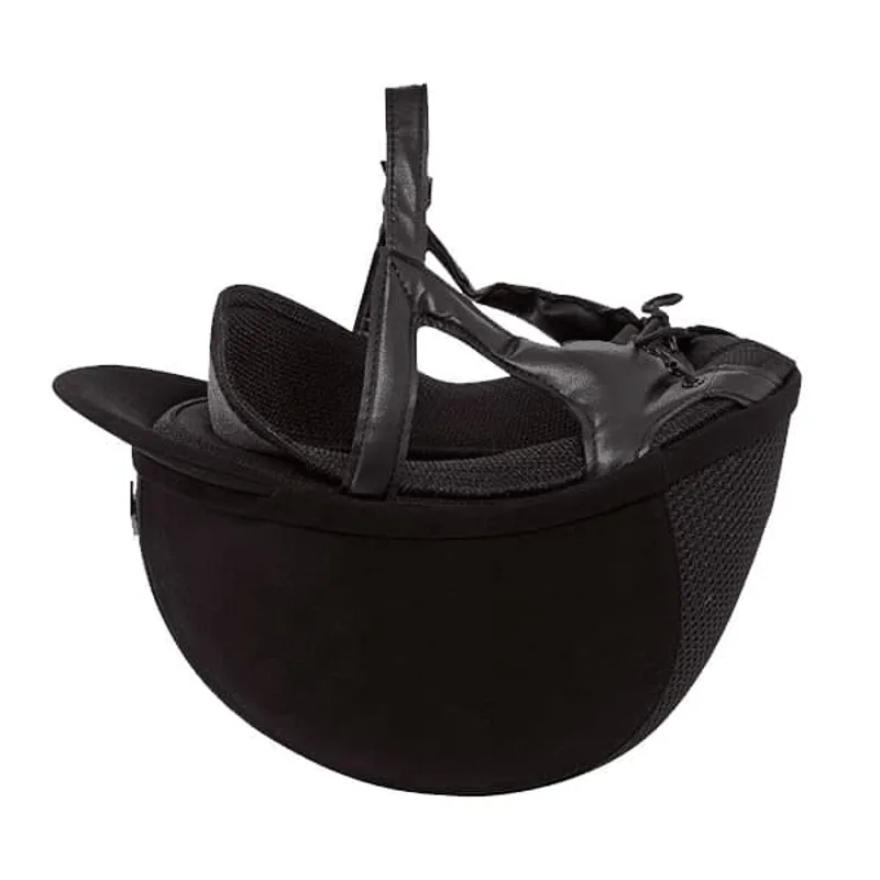Charles Owen Ayr8 Plus Suede Riding Hat in Black-3