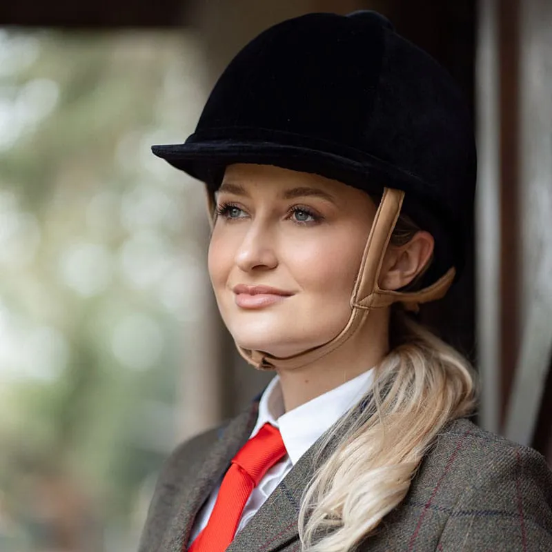 Charles Owen Fian Riding Hat in Black-1