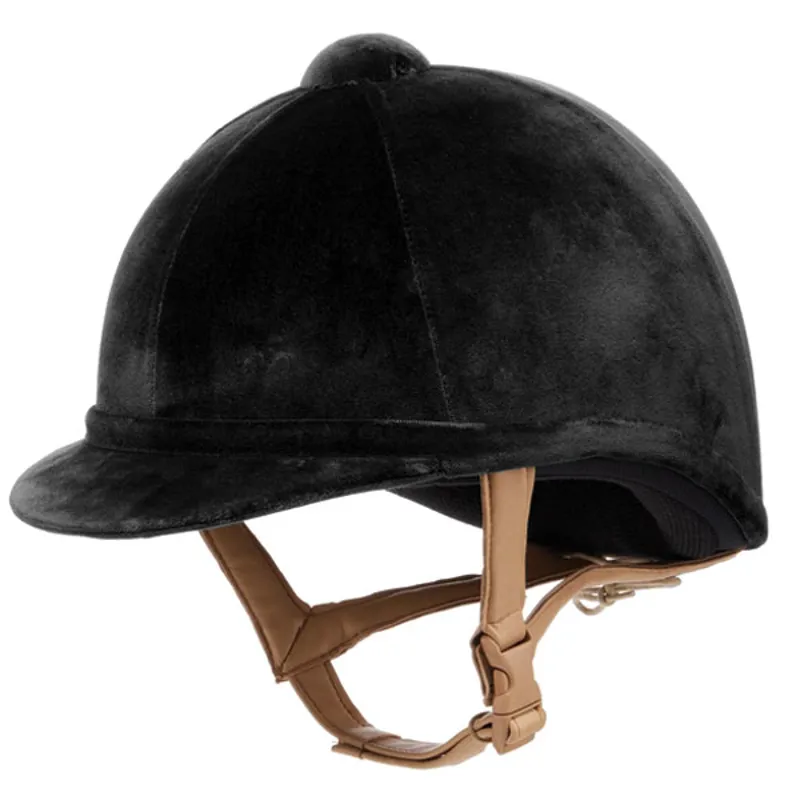 Charles Owen Hampton Riding Hat in Black