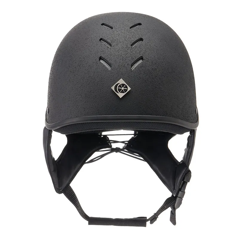Charles Owen JS1 Pro Skull Hat in Black