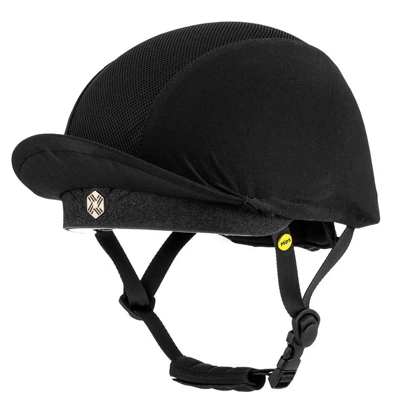 EQx Phoenix Skull Cap in Black and Rose Gold-1