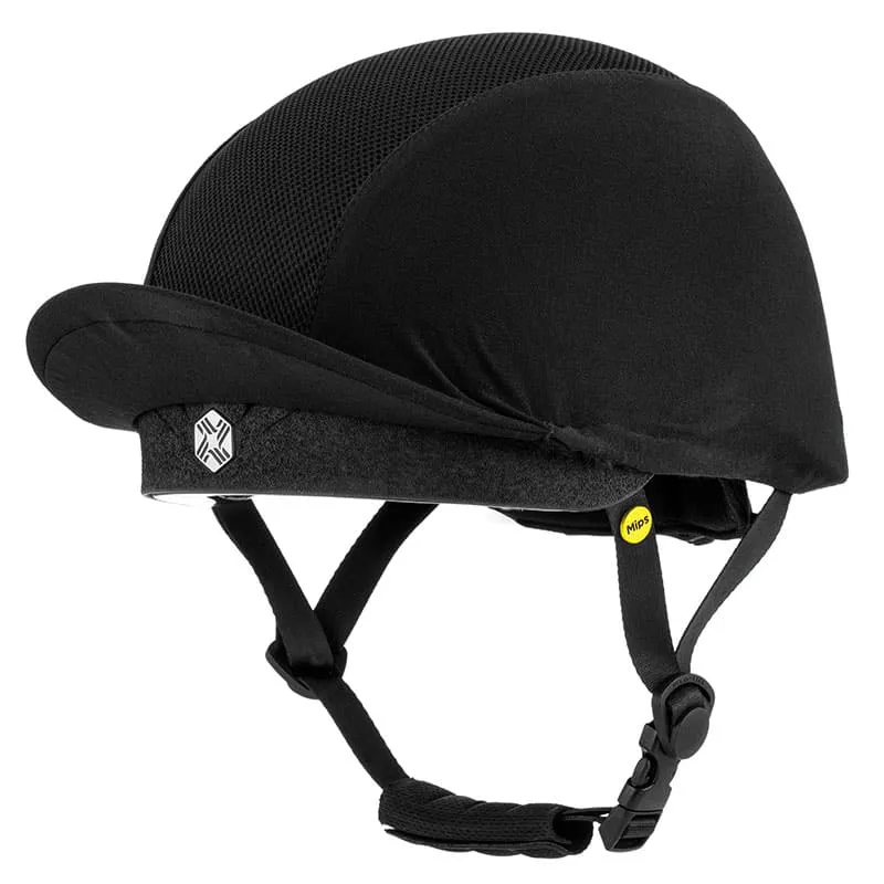 EQx Phoenix Skull Cap in Black and Silver-1