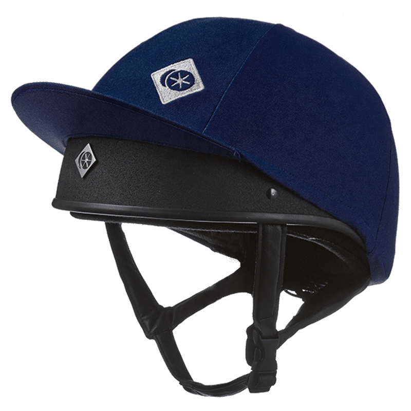 Charles Owen Plain Hat Silk in Navy