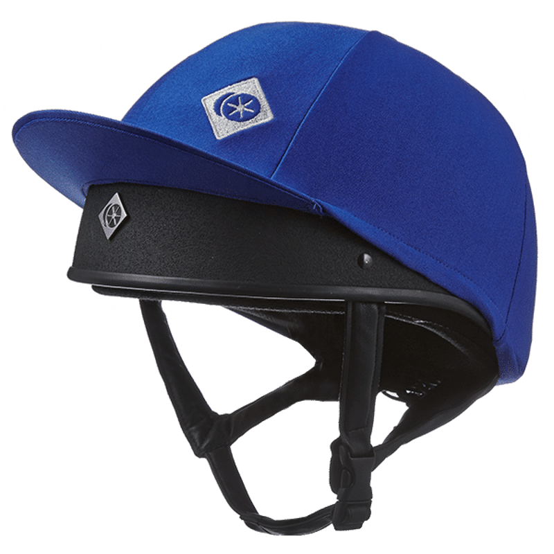 Charles Owen Plain Hat Silk in Royal Blue