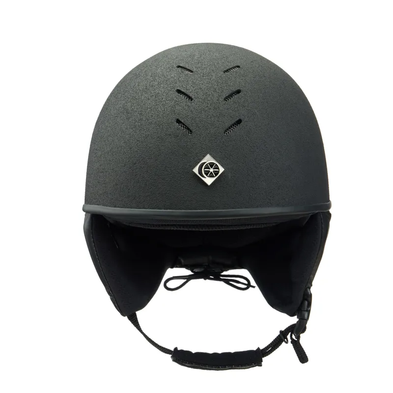 Charles Owen Race II Jockey Skull Cap in Black-1