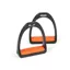 Compositi Premium Profile Stirrup Irons Adults in Orange