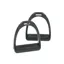 Compositi Premium Stirrup Irons Childs in Black